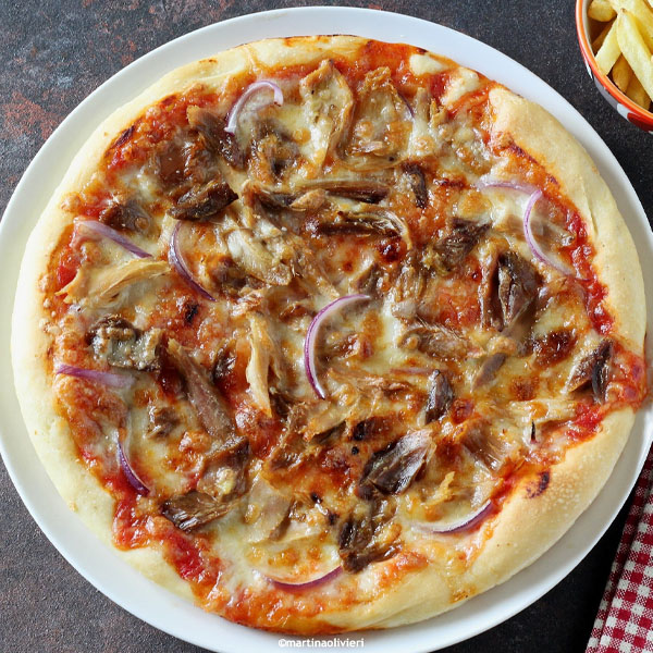 Kebab Pizza